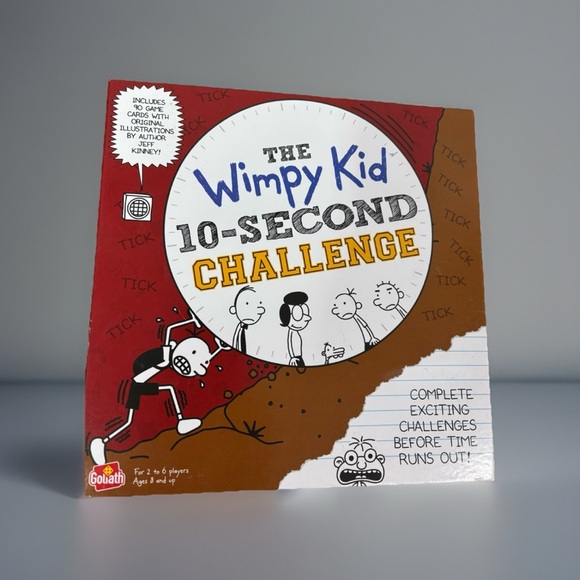 Pressman Diary of a Wimpy Kid 10-Second Challenge Board Game New Sealed - Picture 1 of 2
